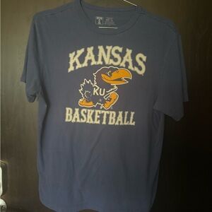 Kansas Basketball Blue T-Shirt